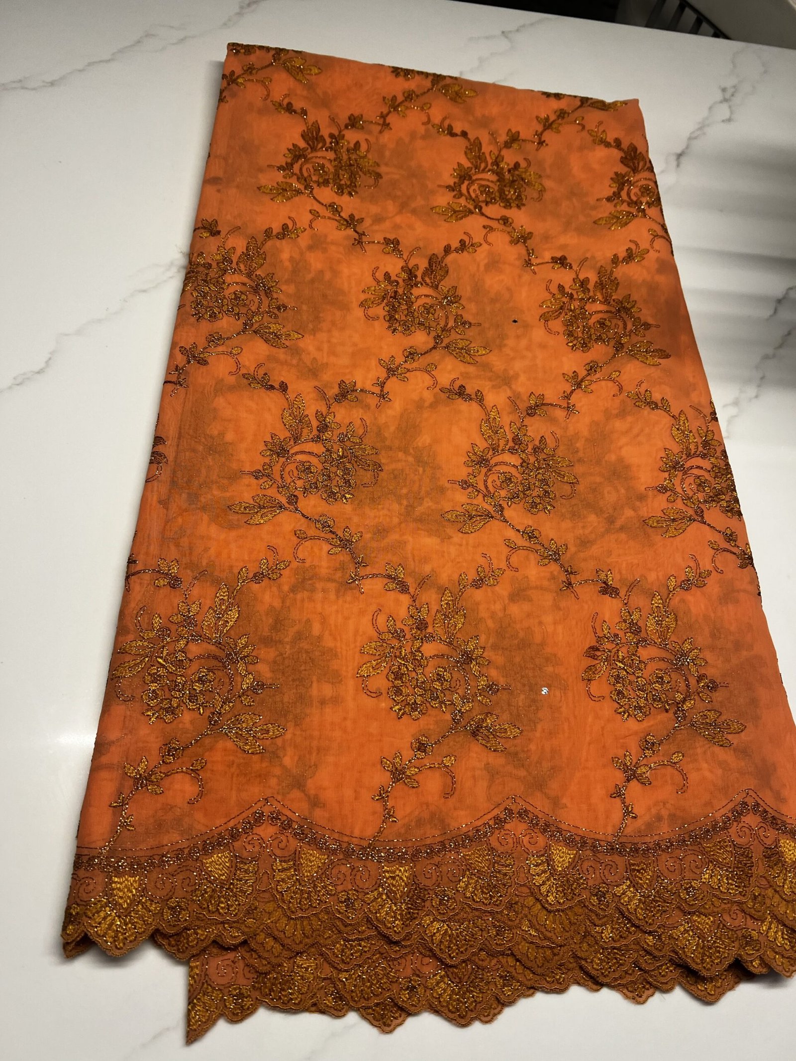 Swiss Voile with Ebroidery