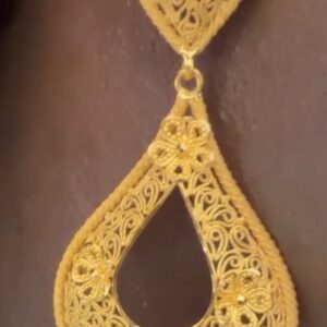 21k earrings and ring