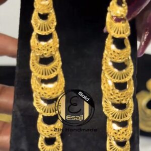 21K Earrings and 5 yard fabric